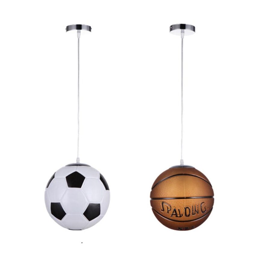 Fotboll och Basketboll Hängande Lampa led