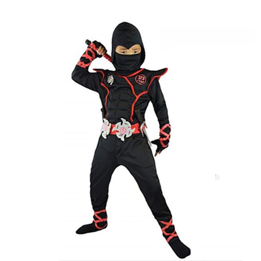 Ninjakrigare barndräkt