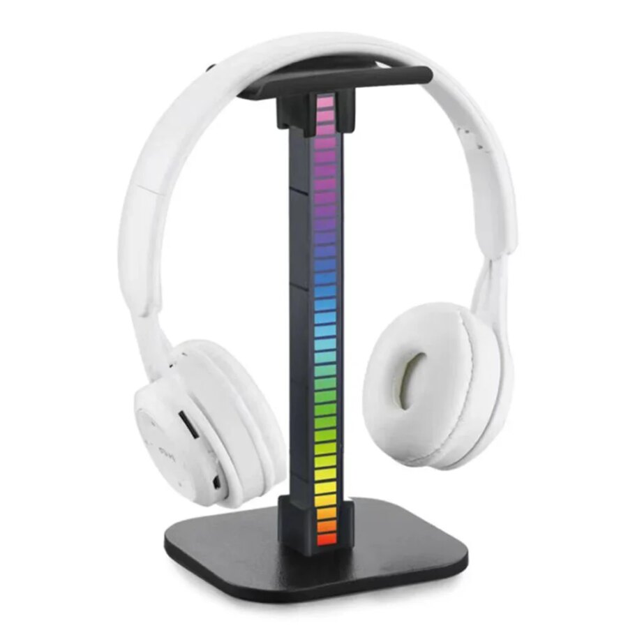 Hörlursställ med RGB LED