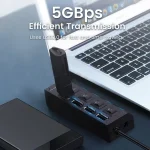 USB Hub - Flera Portar