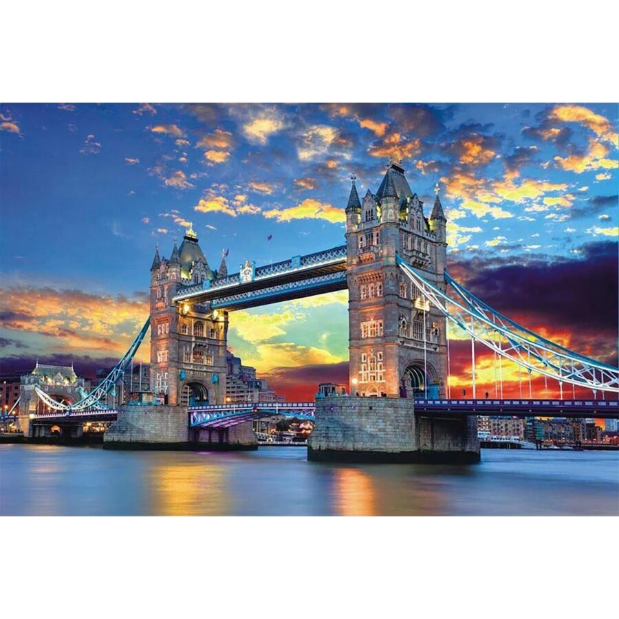1000 Bitar Pussel - London Bridge – bild 6 av 6