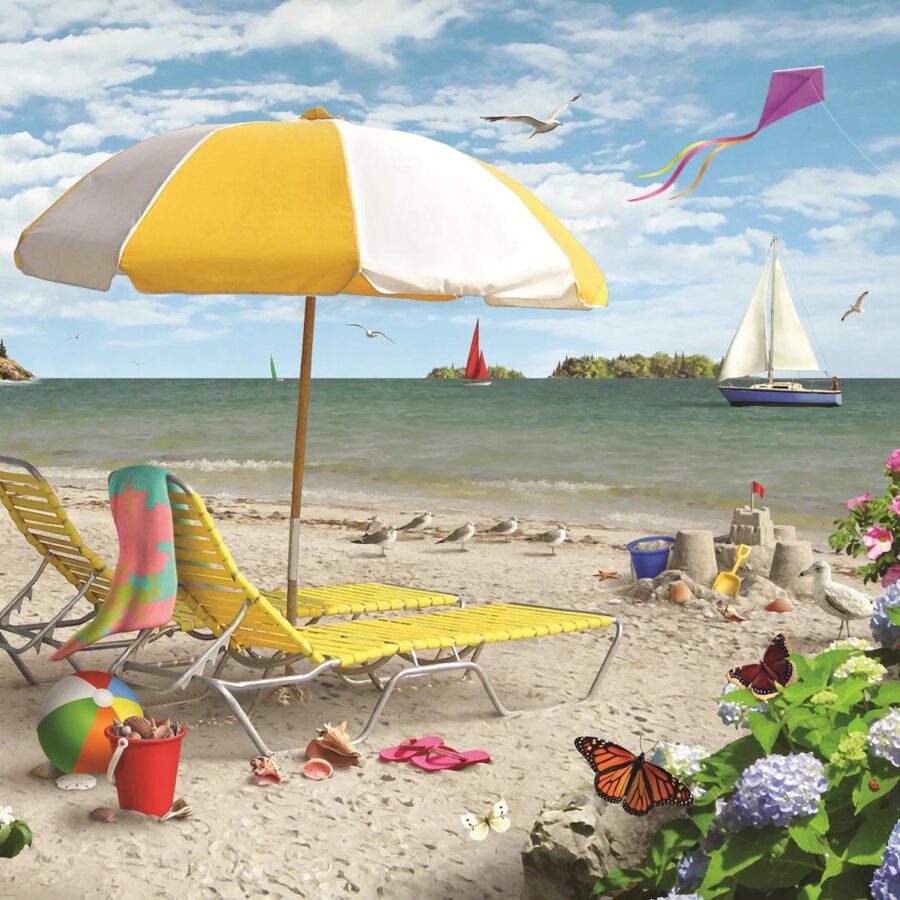 500 Bitar Pussel - Semesterstrand