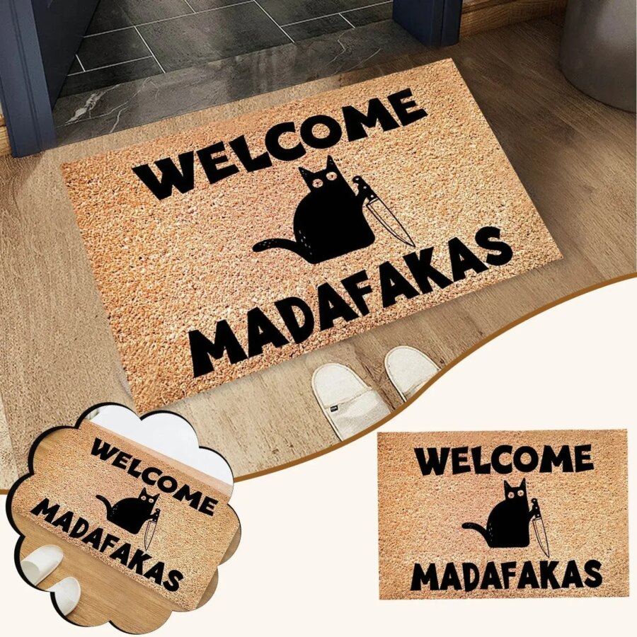 Dörmatta med Humor - Welcome Madafakas – bild 4 av 4