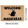 Dörmatta med Humor - Welcome Madafakas
