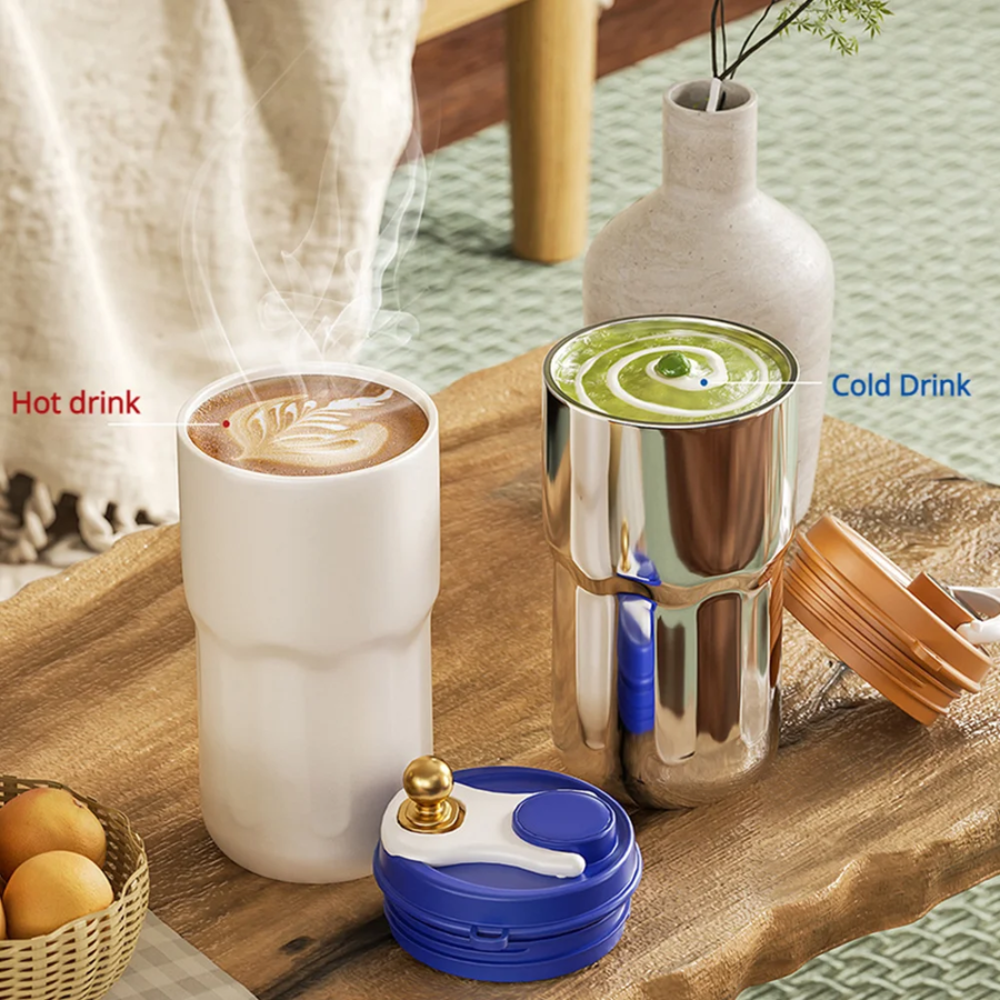 Kaffemugg med Temperaturdisplay - 420 ml – bild 3 av 4
