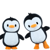 Uppblåsbar Pingvin Maskotdräkt