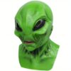 Alien Mask Grön Latex