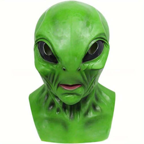 Alien Mask Grön Latex