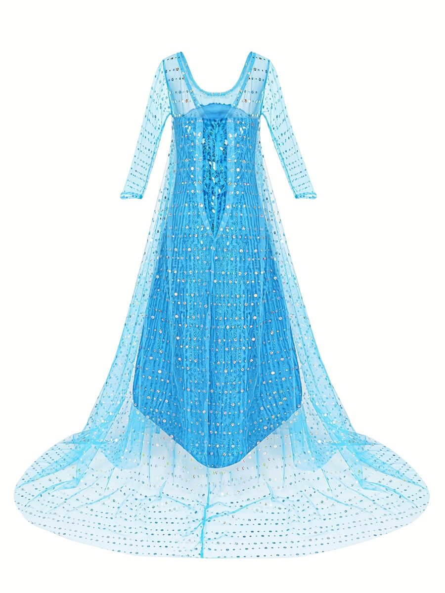 Prinsessklänning Is och Snö – bild 4 av 7