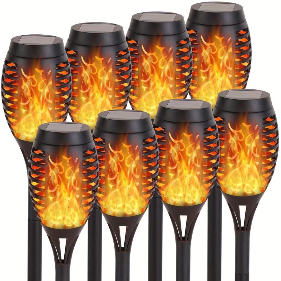 Solcellslampor Flimrande Flammande - Set – bild 2 av 3