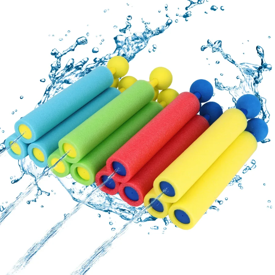 Skumvattenkanoner för Barn 4-pack
