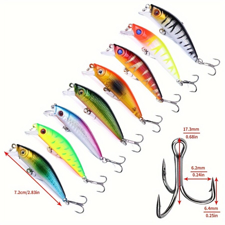 Fiskedrag Topwater Minnow 56 st – bild 4 av 9