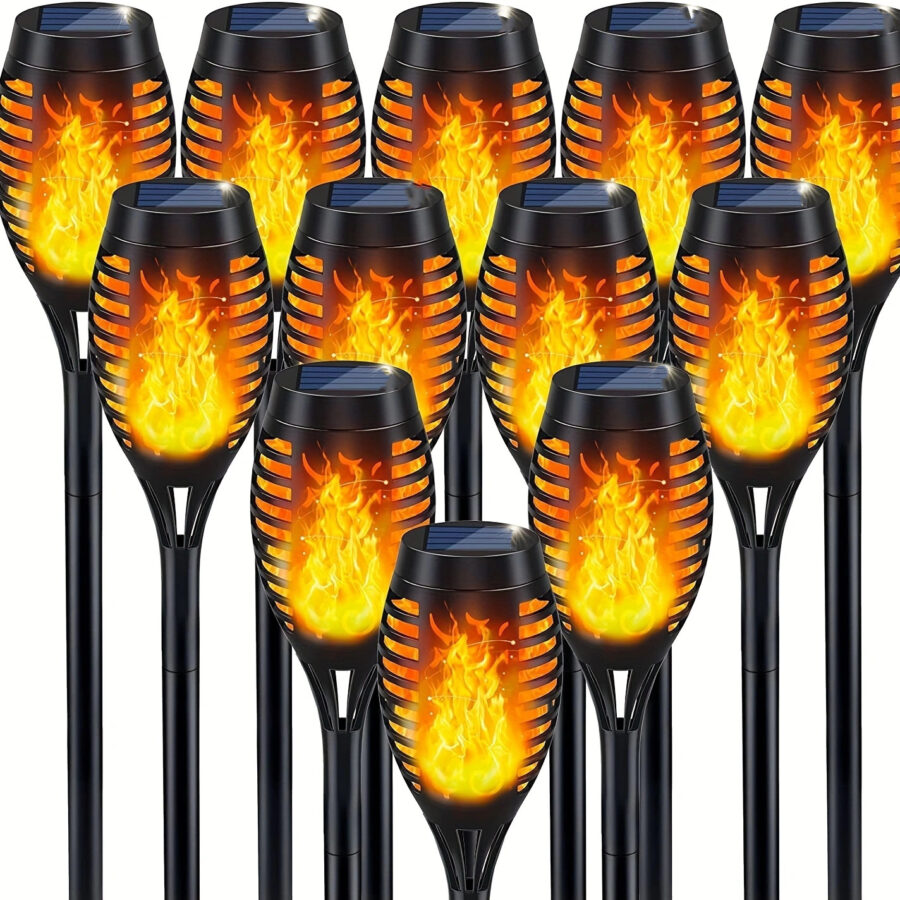 Solcellslampor Flimrande Flammande - Set