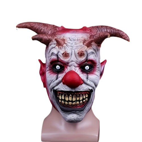 Funky Bell Clown Latexmask