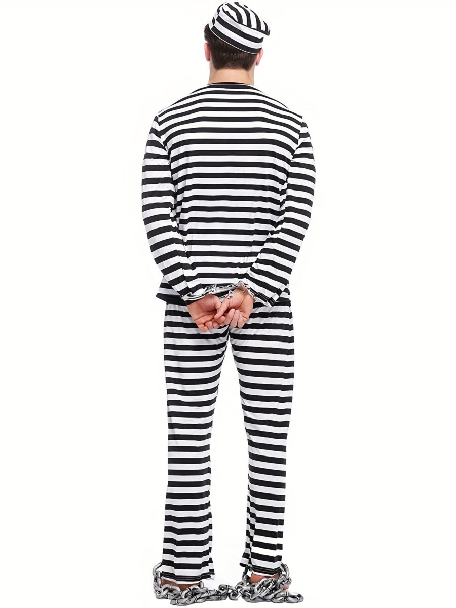 Men's Fånge Maskeraddräkt – bild 2 av 5