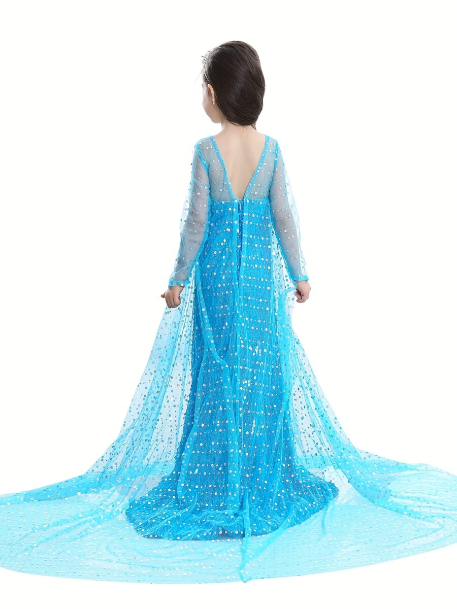 Prinsessklänning Is och Snö – bild 6 av 7