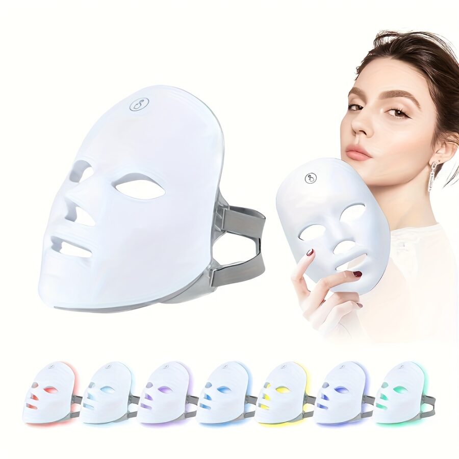Hudvårdsmask LED - 7 Färger – bild 2 av 6