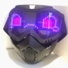 LED Mask Bluetooth - Anpassningsbar och Programmerbar