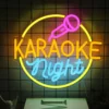 Karaoke Night Neon Skylt - LED