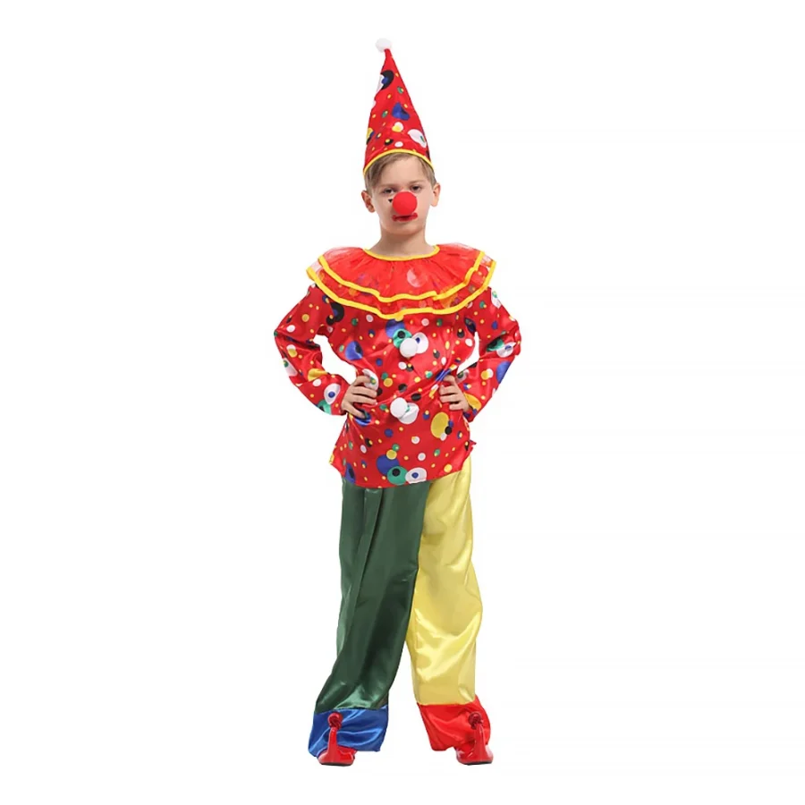 Clownkostym för Barn - Set – bild 3 av 6