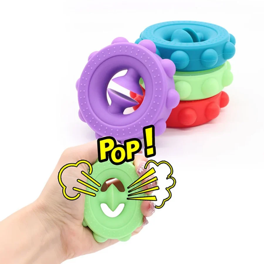 Antistress Handtränare - Silikon Fidget Leksak – bild 2 av 5