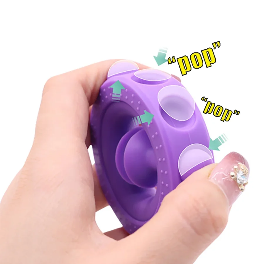 Antistress Handtränare - Silikon Fidget Leksak – bild 3 av 5