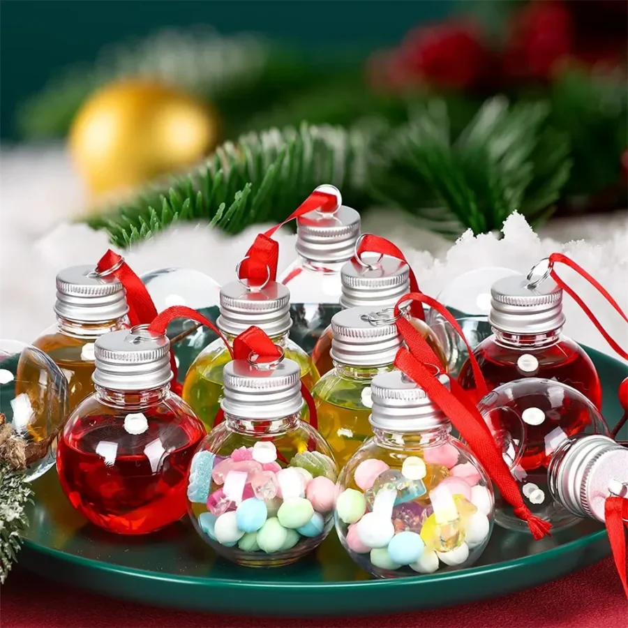 Julgranskulor Fyllbara 50 ml - 6/10-pack – bild 2 av 5