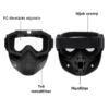 Gas Mask LED med Bluetooth