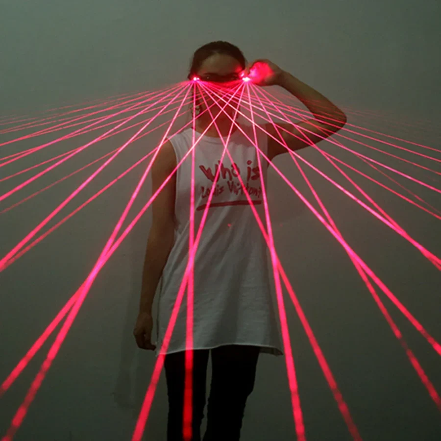 Glasögon Laser med LED-ljus – bild 2 av 3