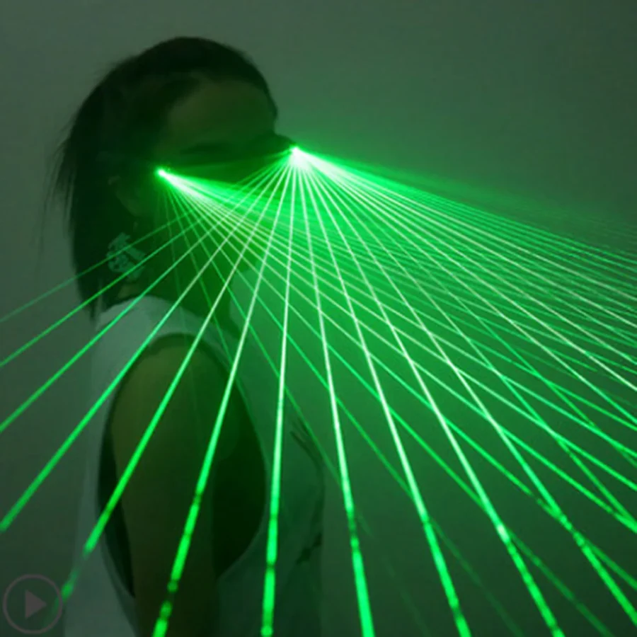 Glasögon Laser med LED-ljus