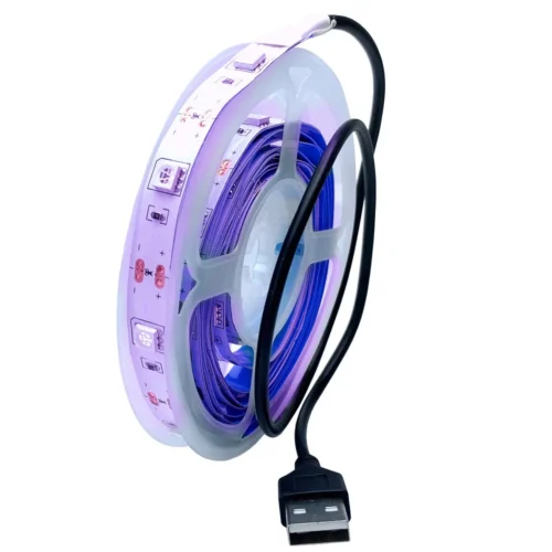 Ultraviolet Ljusslinga UV LED 5V - USB