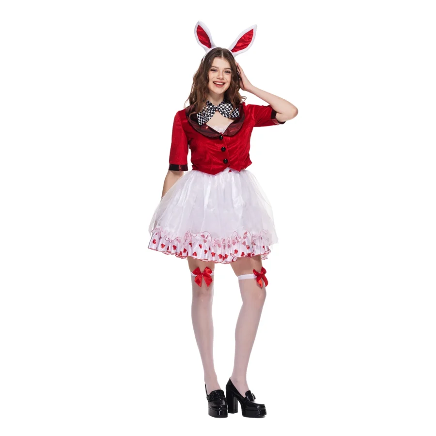 Kanin Söt Maskeraddräkt - Djur Cosplay – bild 2 av 5