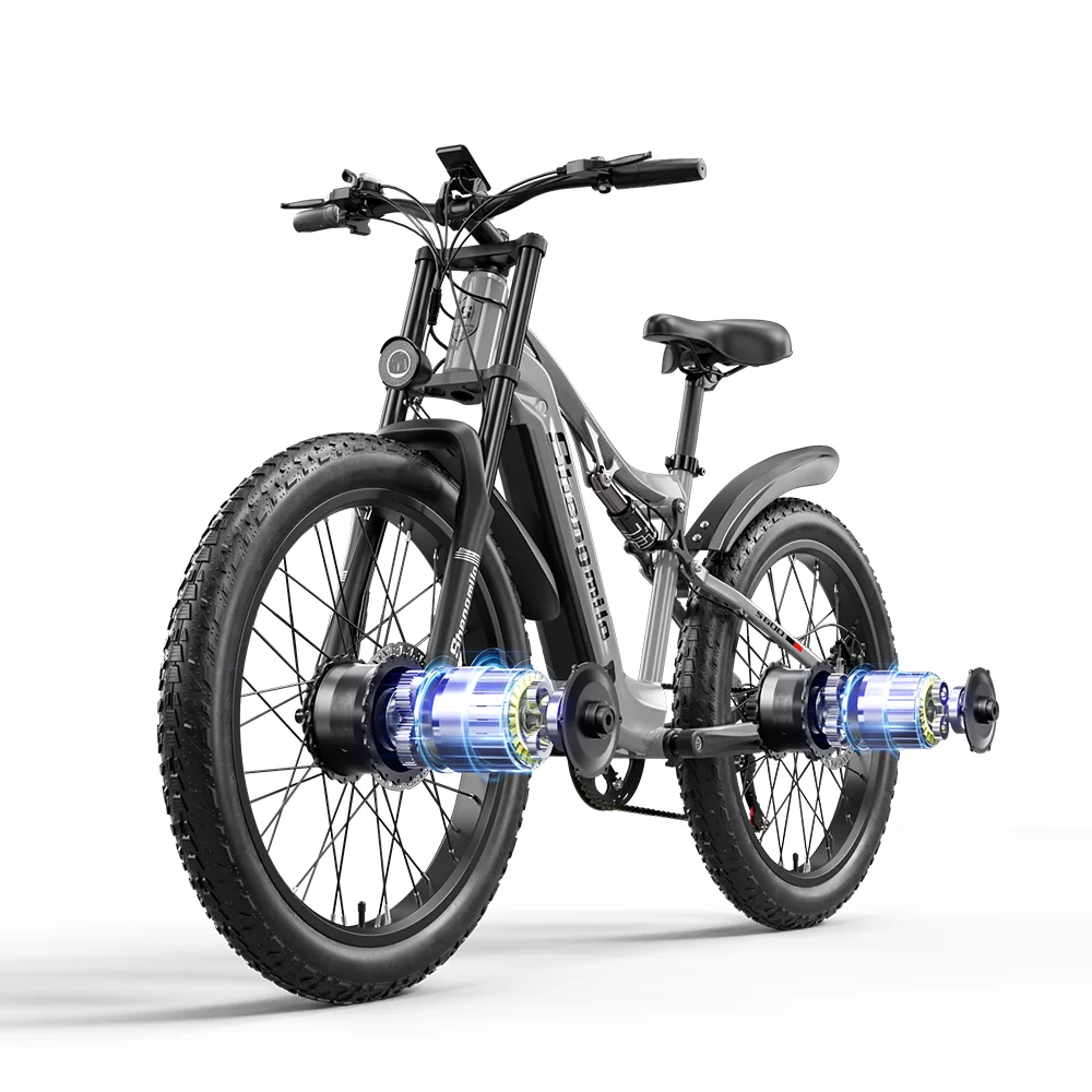 Elcykel S600 2000W - 26 Tum Fatbike