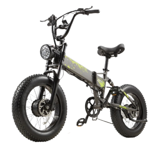 Elcykel 1000W Mountainbike - Dubbla Motorer