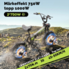 Elcykel 1000W Mountainbike - Dubbla Motorer