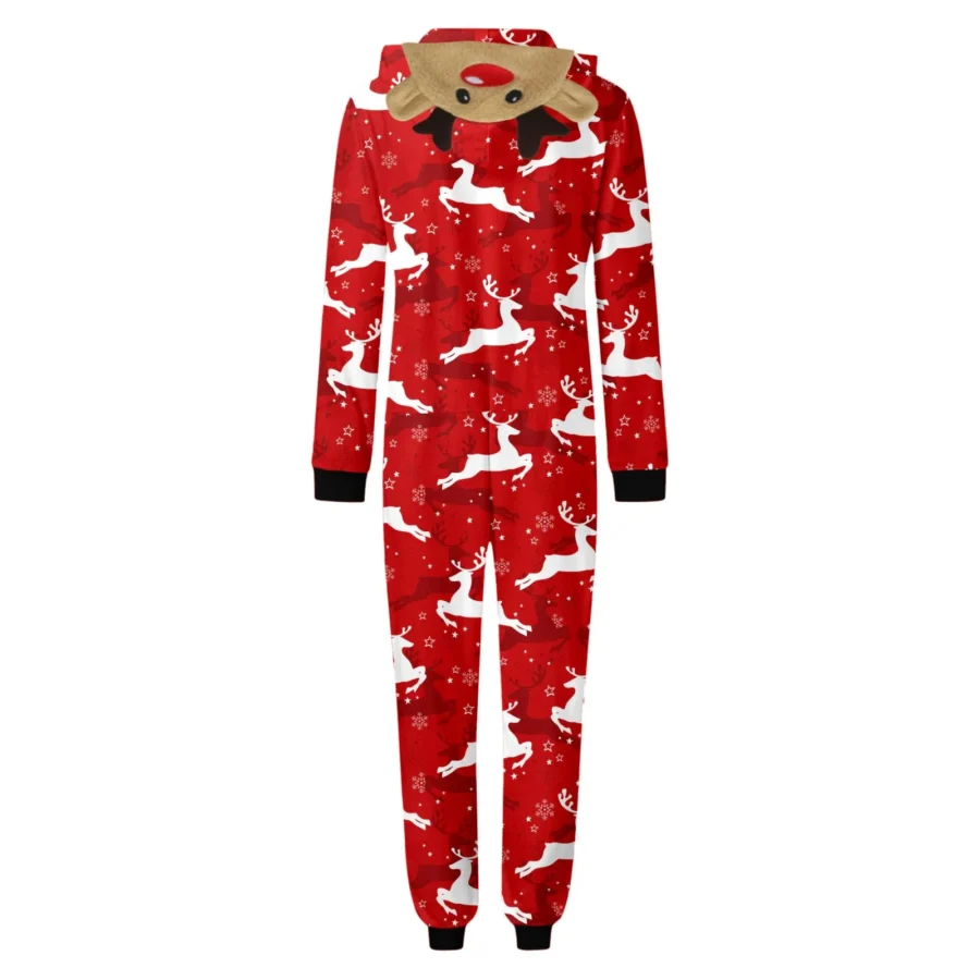 Julpyjamas Renmönster Onesie – bild 2 av 4