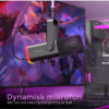 Mikrofon Dynamisk - Touch Mute & RGB-ljus