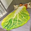Blomkålsfilt – Roligt Sommertäcke för Soffa