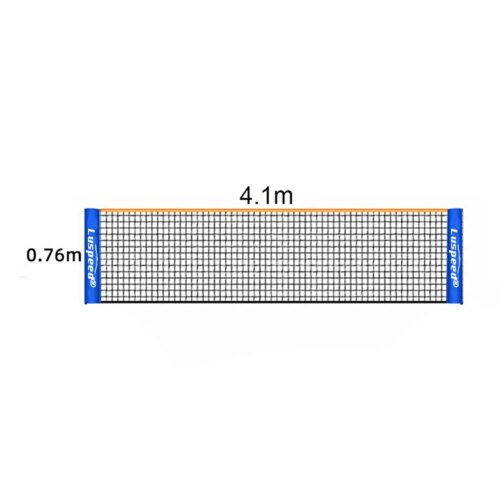 Badmintonnät Hopfällbart - 4.1m