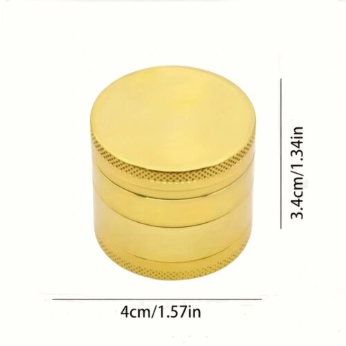 Grinder Metal 4-lagers - Gul
