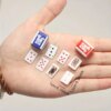 Pokerkort Mini 5 Set