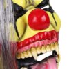 Halloweenmask Skräckclown – Grön