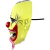 Halloweenmask Skräckclown – Grön