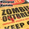 Halloween Väggdekor – Blodiga Toalett