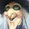 Halloween Häxfigur med Ljud – 210 cm