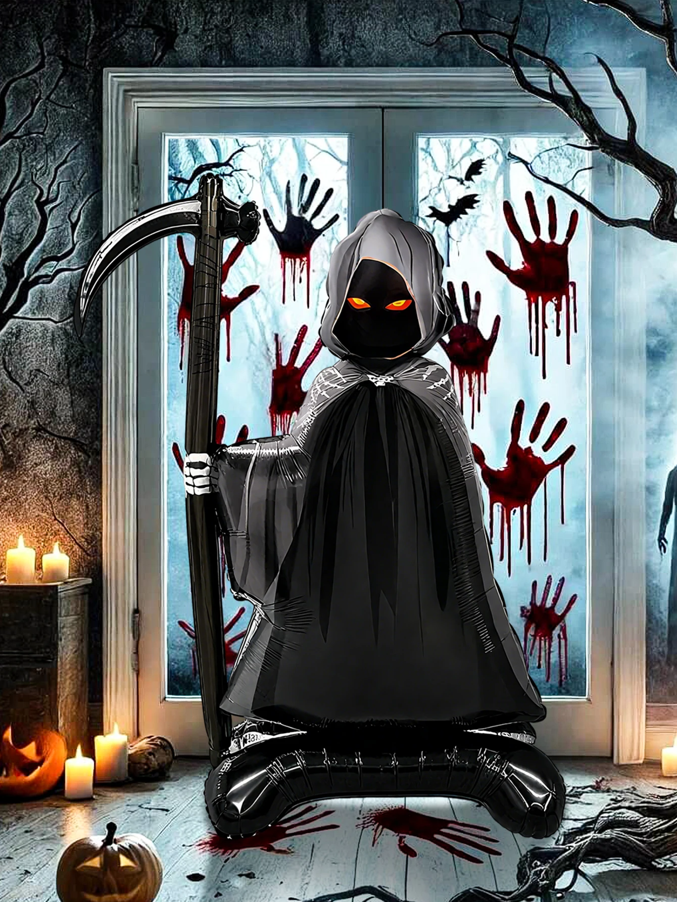 Grim Reaper Stående Ballong