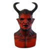 Djävulsmask med Horn Halloween