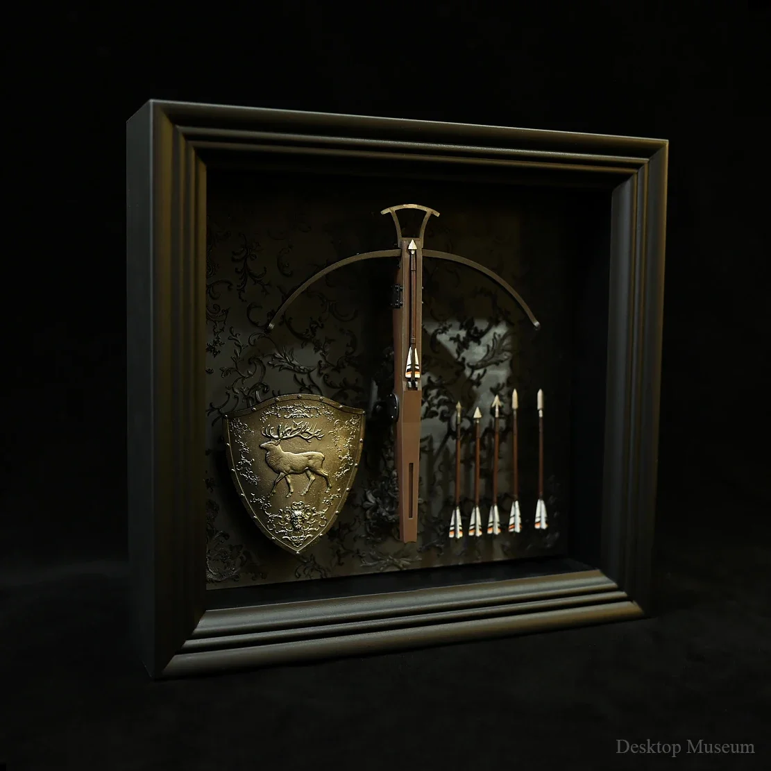 Medeltida Europeisk Båge och Armborst Väggdekor