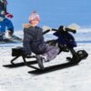 Snösläde för Barn och Tonåringar – Justerbart Säte