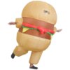 Uppblåsbar Hamburger och Kockdräkt – Cosplaydräkt